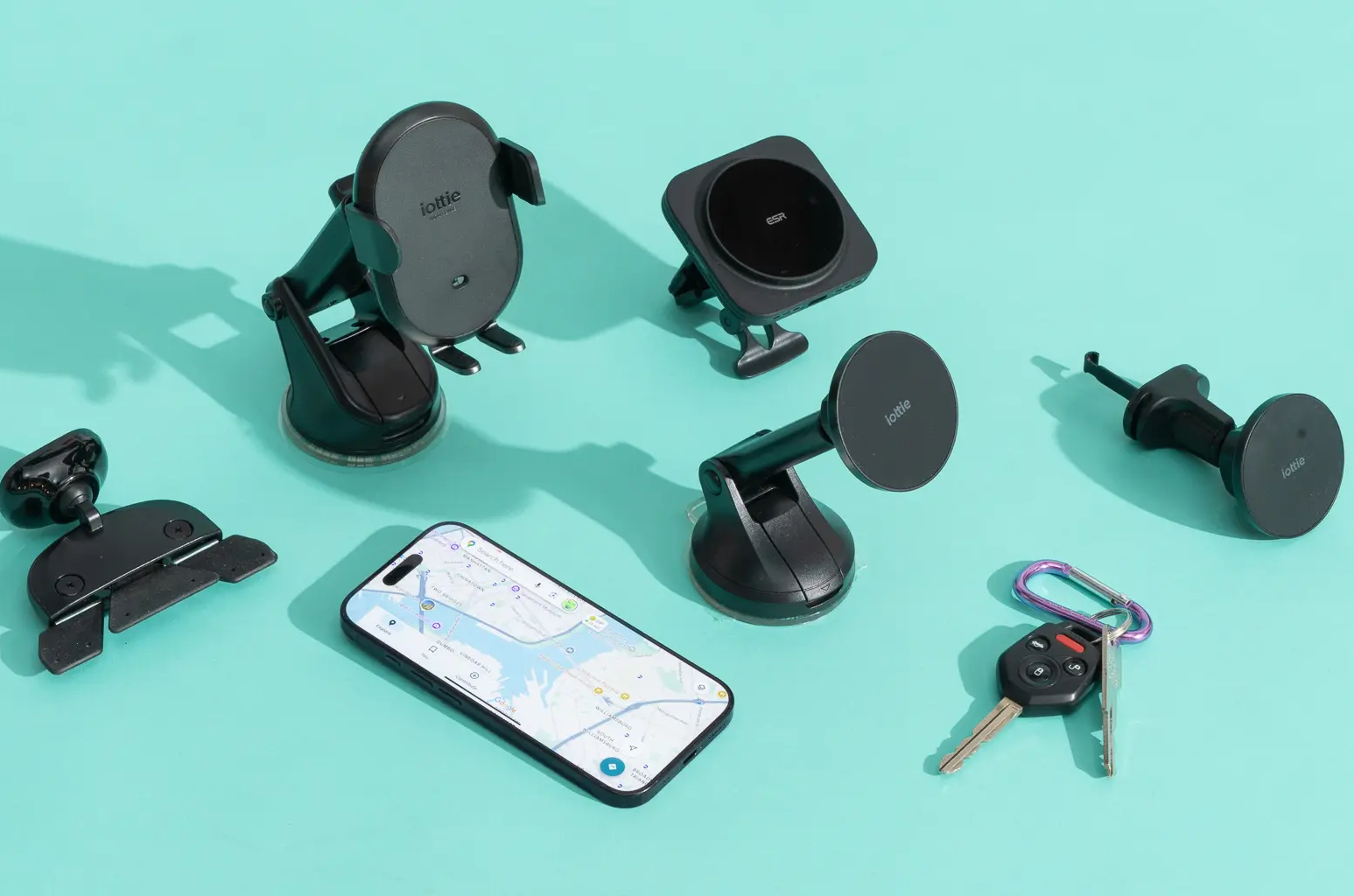 Magnetic Wireless Car Charger Stand